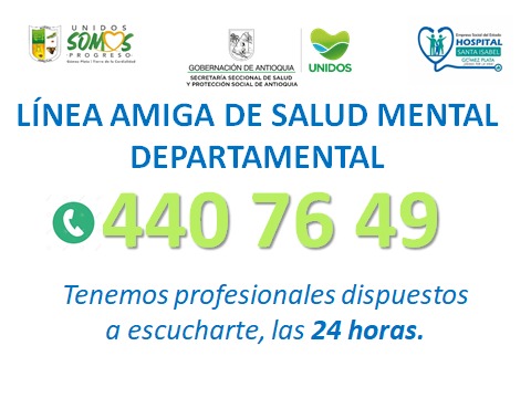 Linea Salud Mental  Departamental