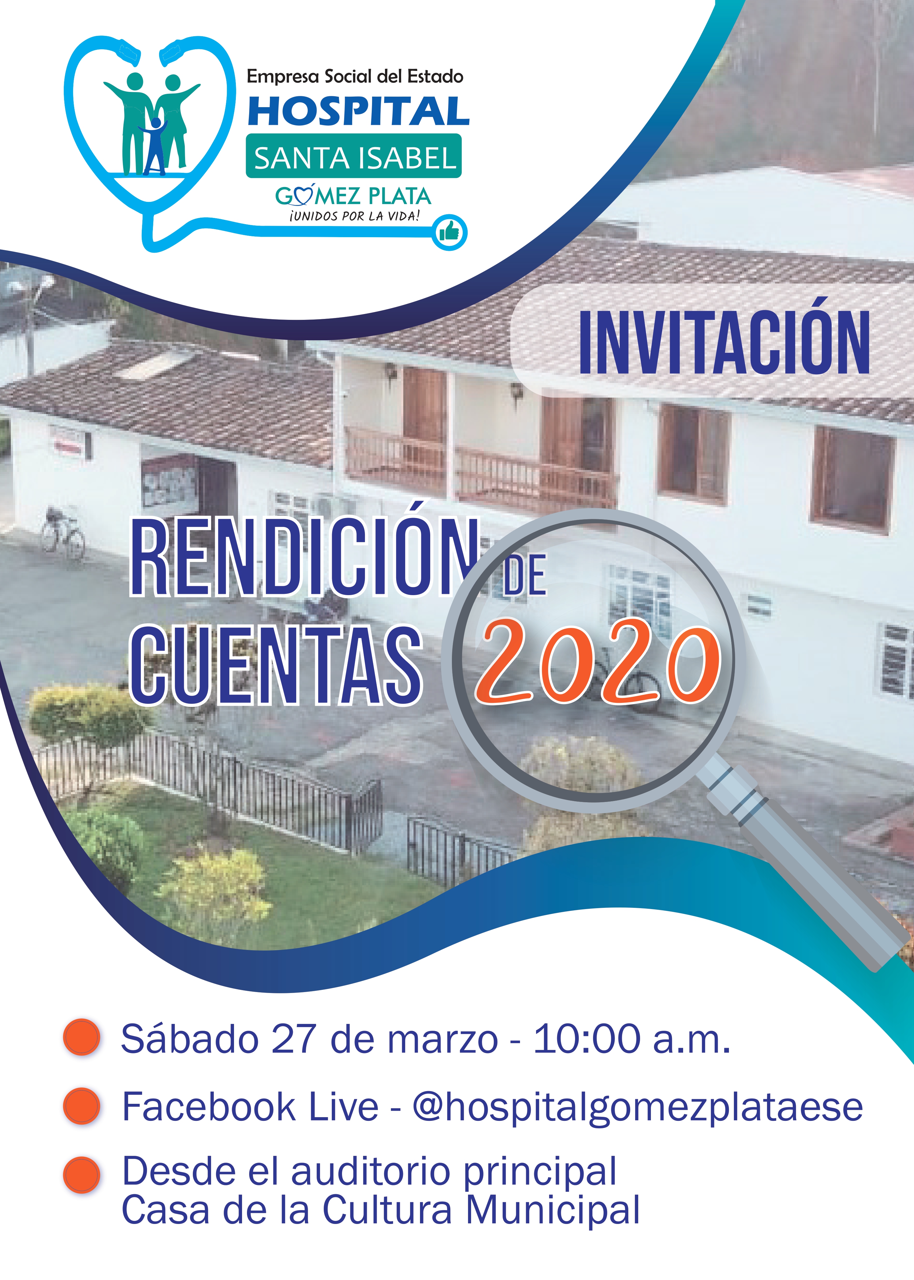INVITACIÓN RENDCION DE CUENTAS 2020